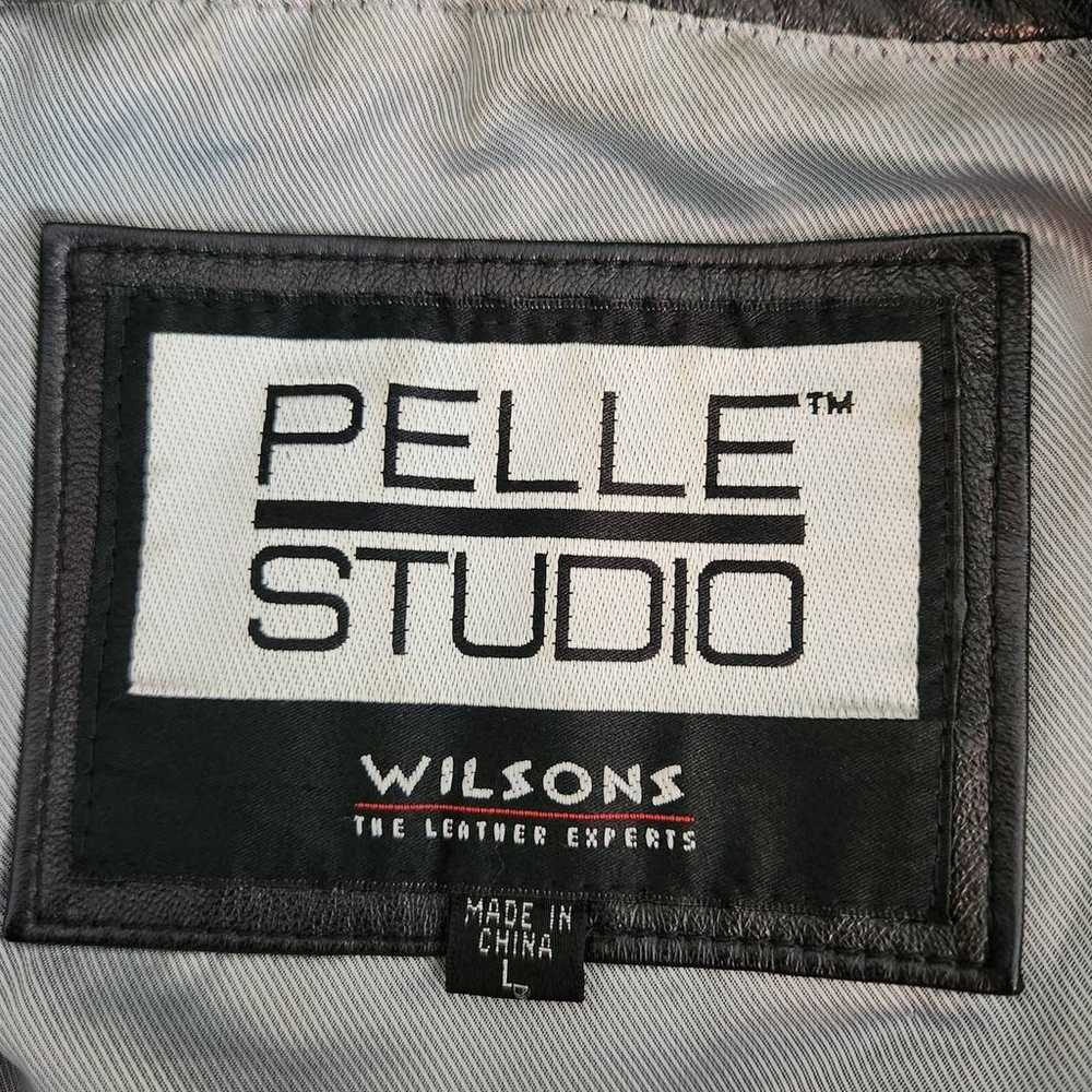 Pelle Studio x Wilsons Tailored Leather Jacket Bl… - image 2