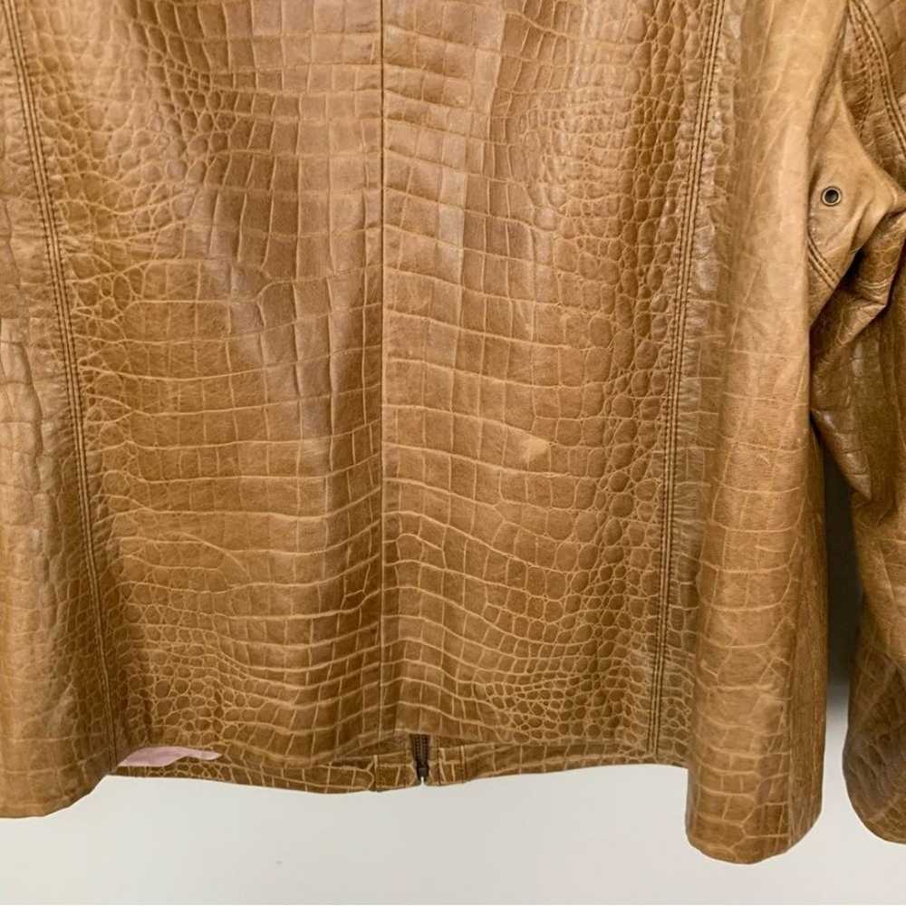 Cole Haan Collection Lambskin Leather Jacket Size… - image 7