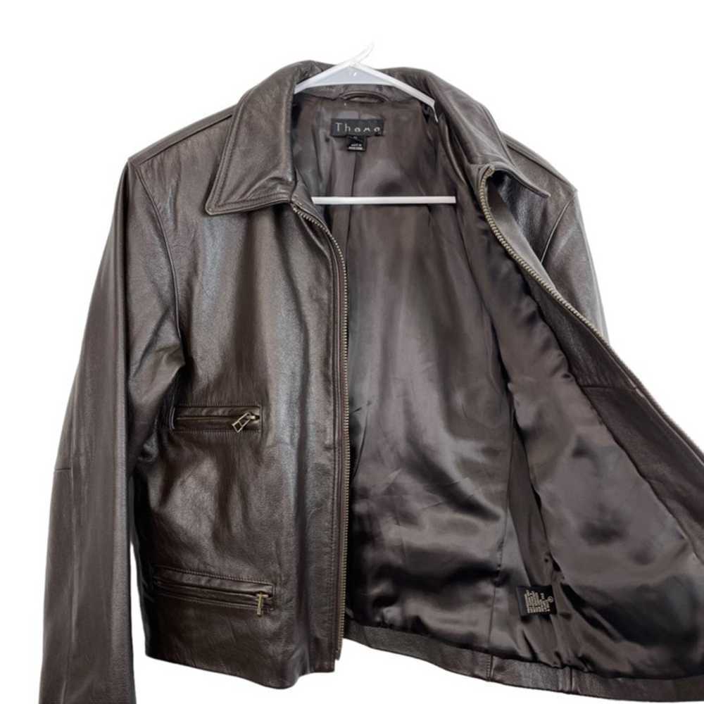 Thomo Leather Jacket Size L - image 2