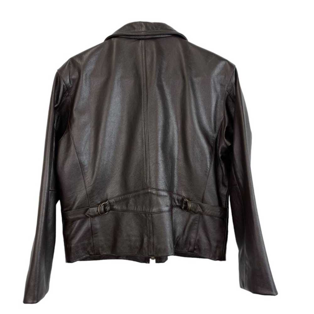Thomo Leather Jacket Size L - image 3
