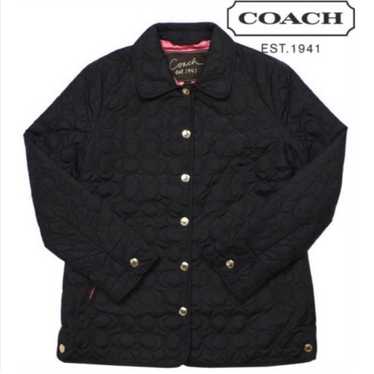 Coach Signature Quilted Jacket