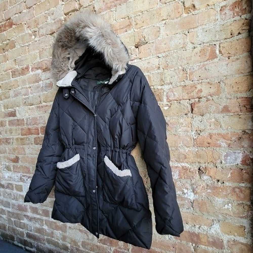 Ralph Lauren Down Parka with faux fur hood - image 2