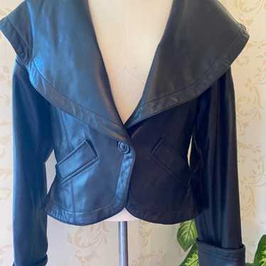 Tag Removed Butter Soft Leather Jacket L