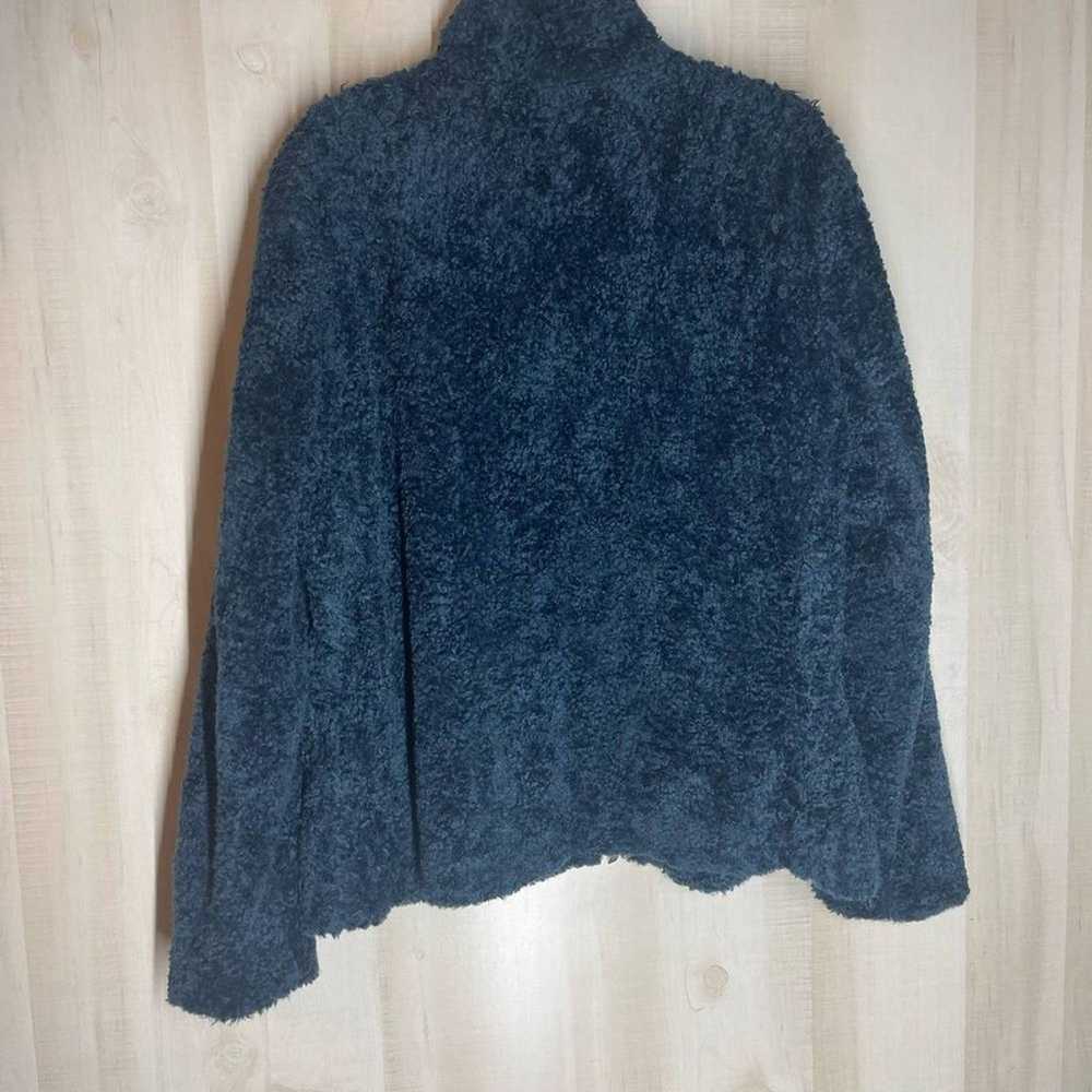 Pendleton blue fleece jacket long sleeve with pla… - image 11