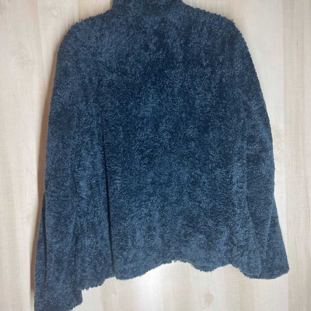 Pendleton blue fleece jacket long sleeve with pla… - image 12