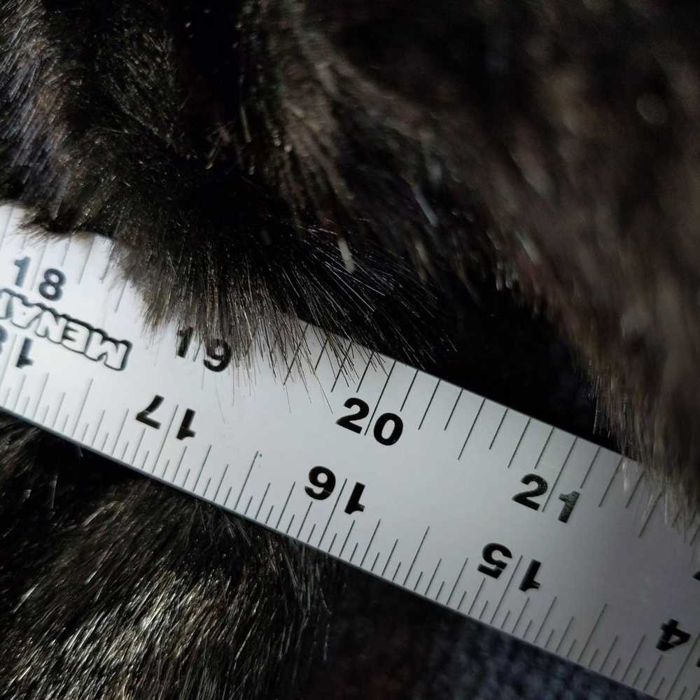 Vintage Betty Rose Womens Faux Fur Coat Button Up… - image 7