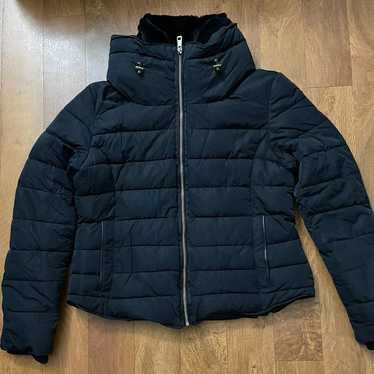 ZARA PUFFER JACKET IN NAVY BLUE - image 1