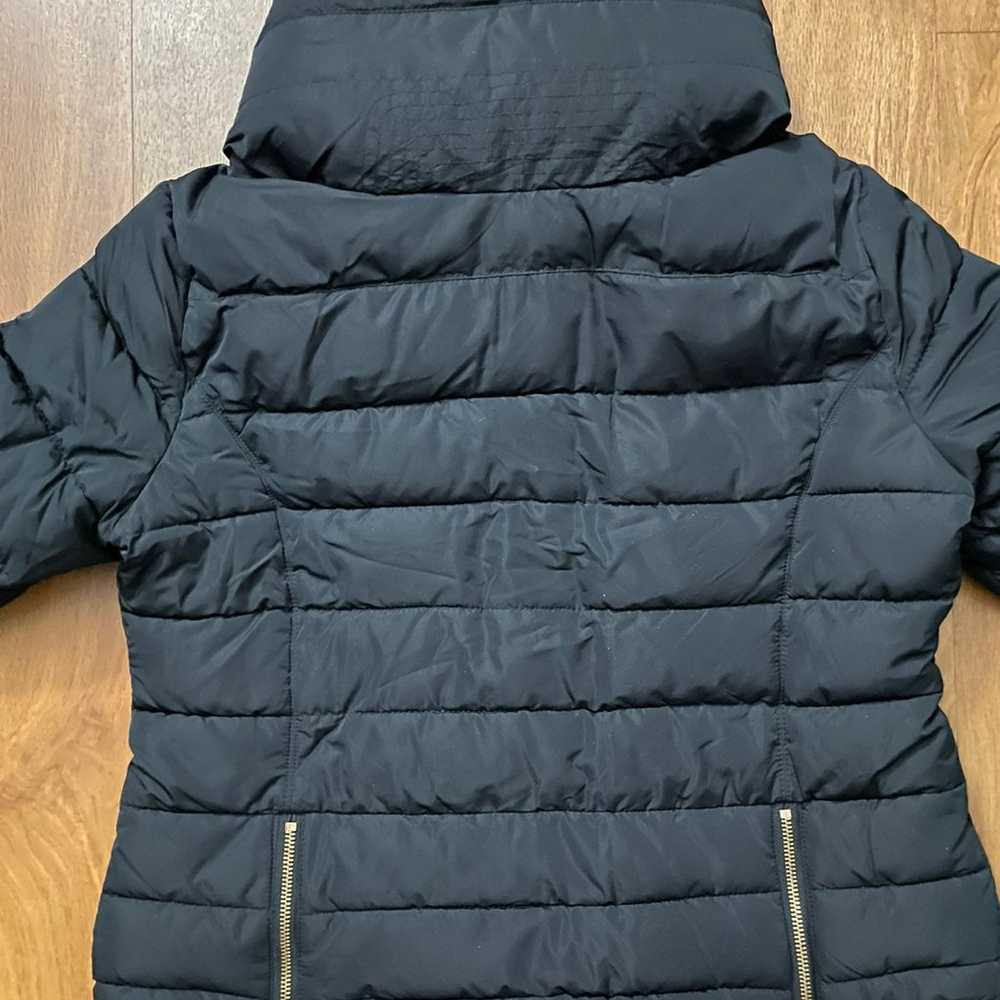 ZARA PUFFER JACKET IN NAVY BLUE - image 5