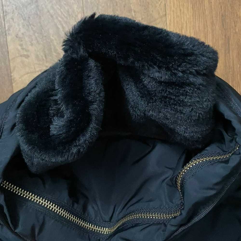 ZARA PUFFER JACKET IN NAVY BLUE - image 7