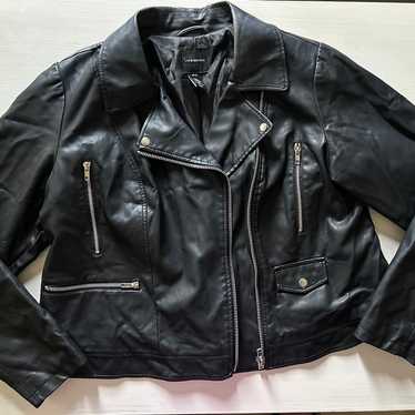 Lane Bryant Faux Leather Jacket