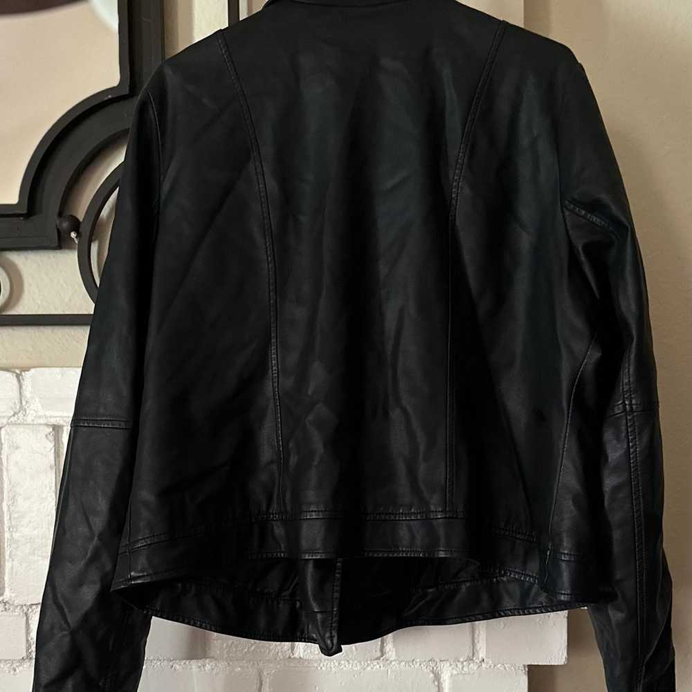 Lane Bryant Faux Leather Jacket - image 4