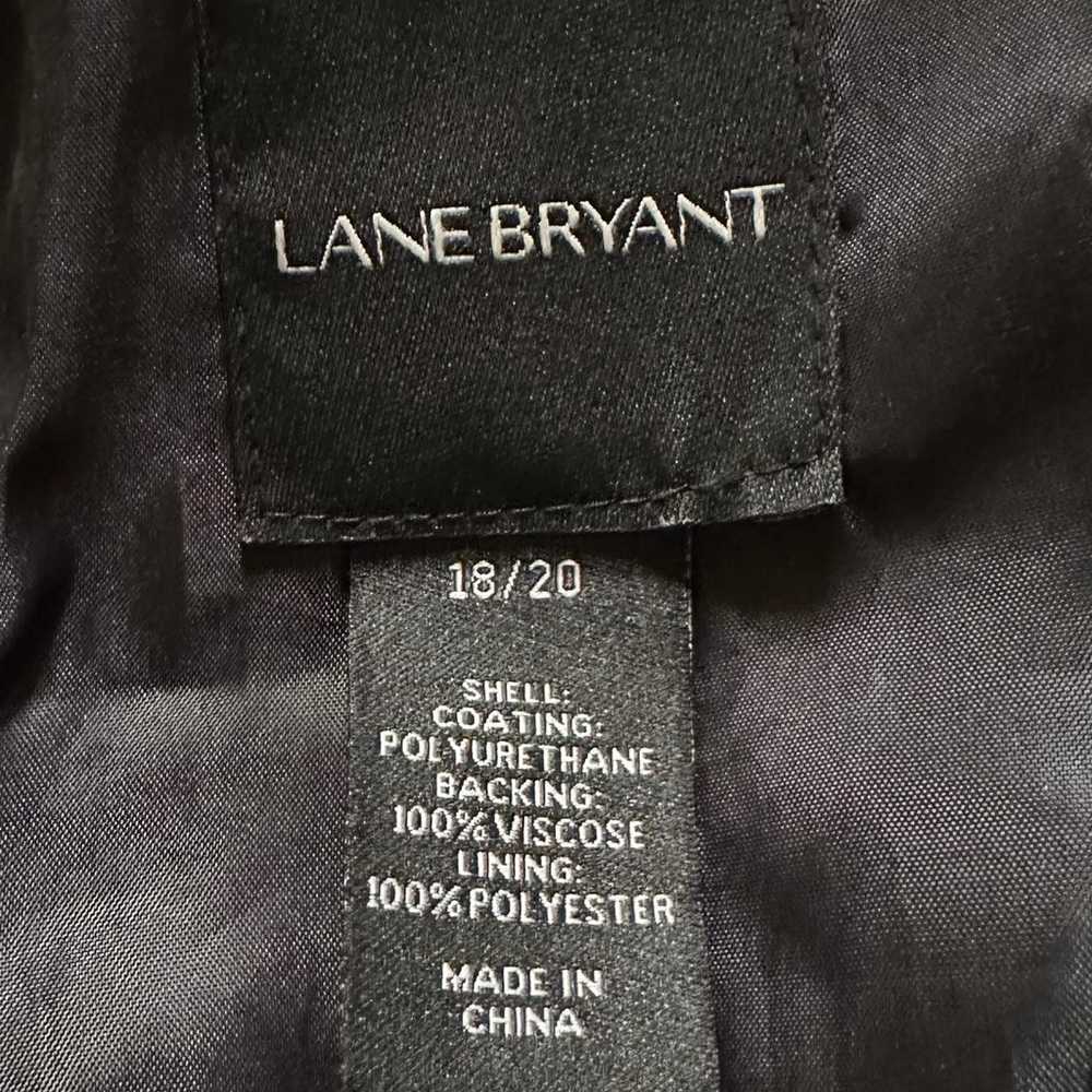 Lane Bryant Faux Leather Jacket - image 5
