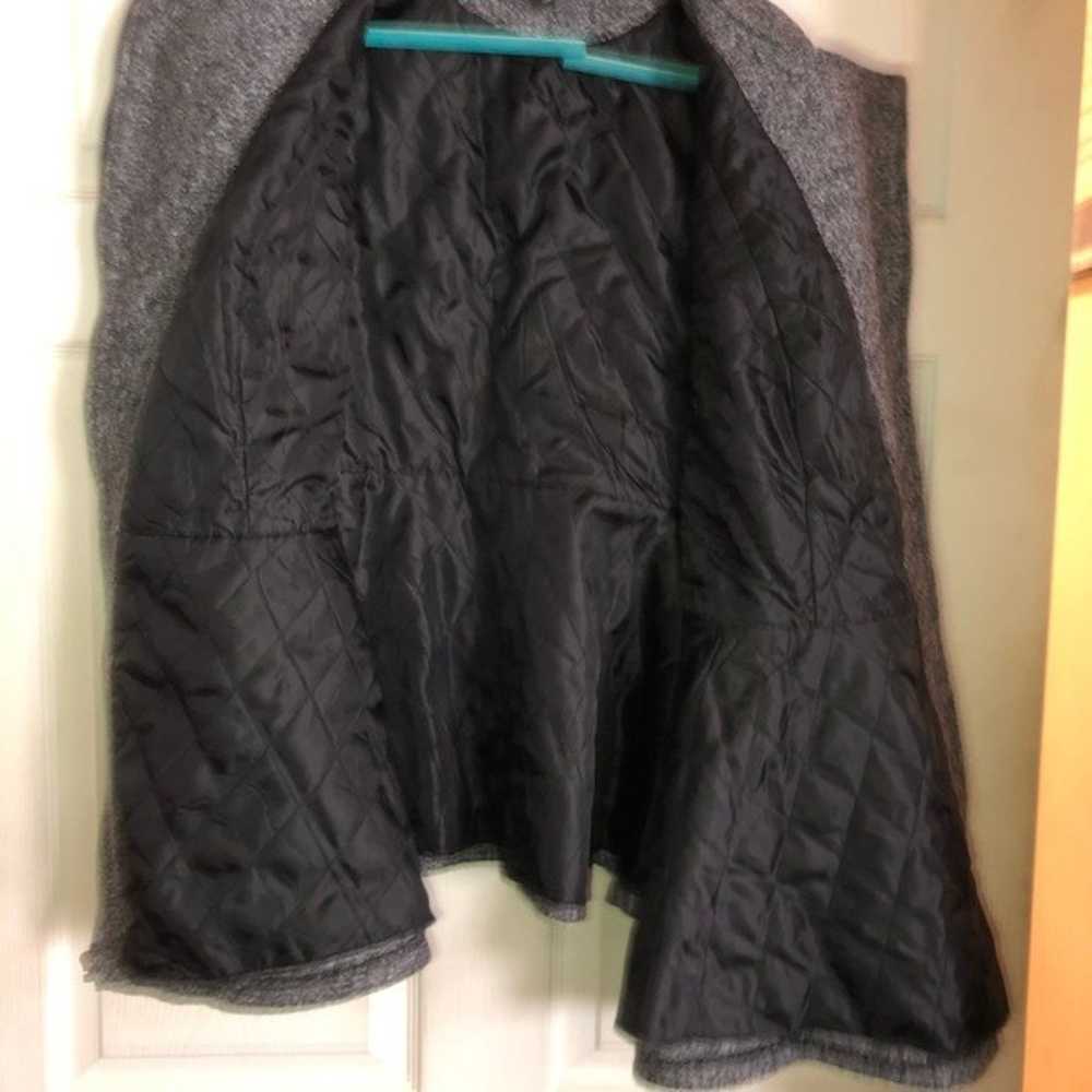 Torrid fit & flare gray tweed jacket coat 3x 22/24 - image 6
