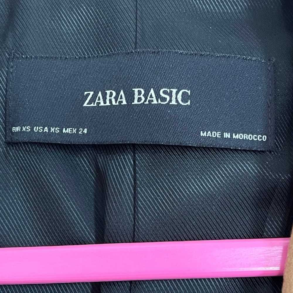 Zara Wool Blend Knit Long Coat - image 5