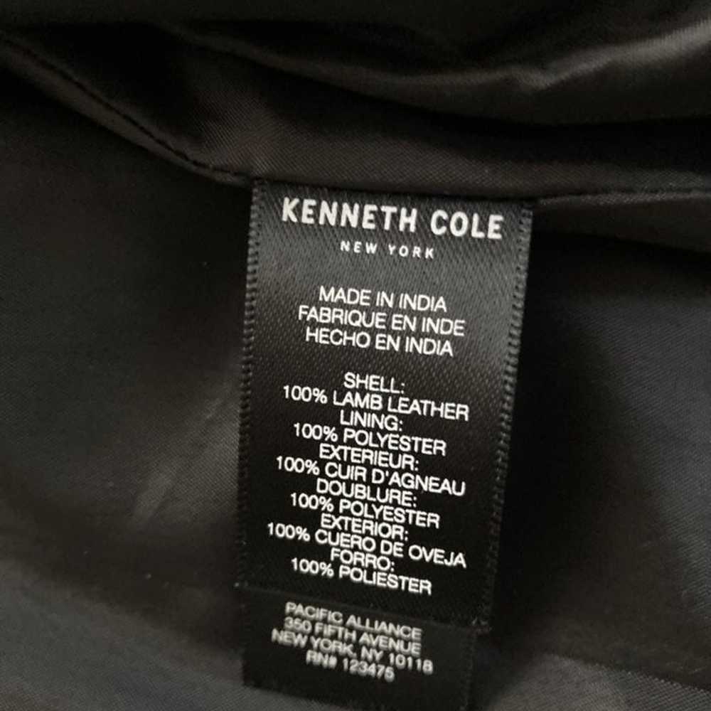 Kenneth Cole leather jacket XS - image 5