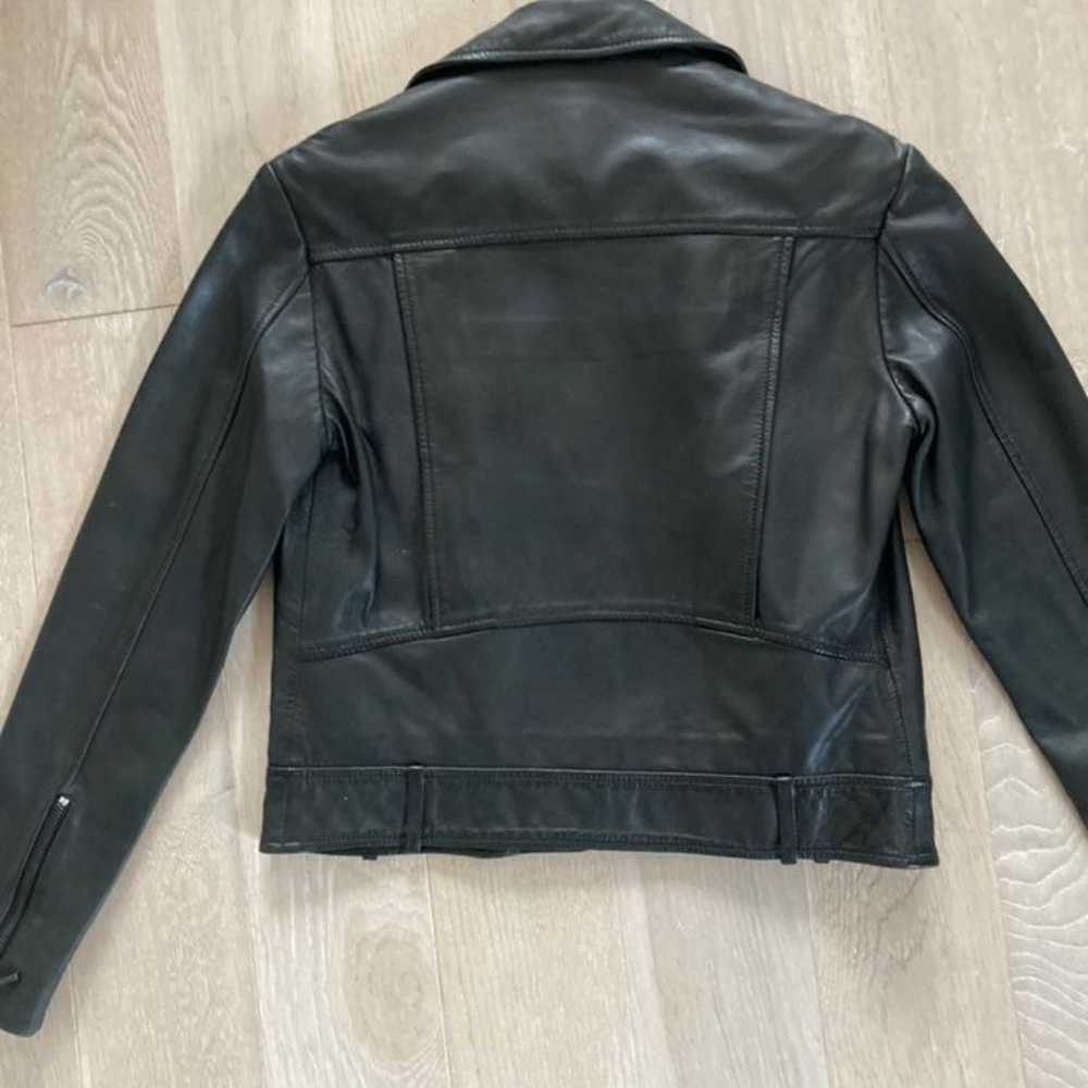 Kenneth Cole leather jacket XS - image 8