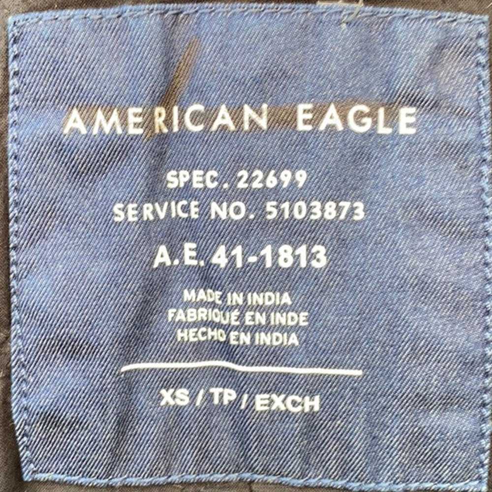 American Eagle Denim Parka Jacket - image 9