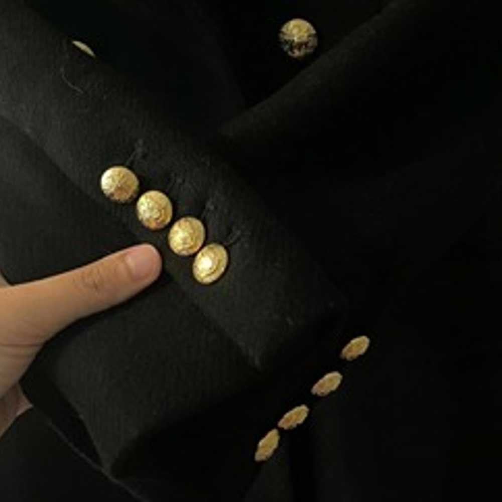 Zara Manteco Wool Blend Coat Size XS - image 5