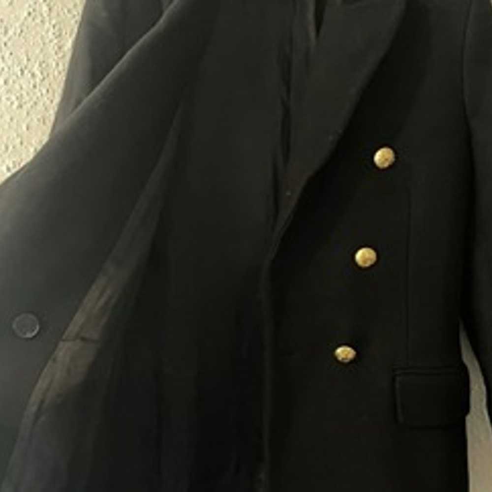 Zara Manteco Wool Blend Coat Size XS - image 6