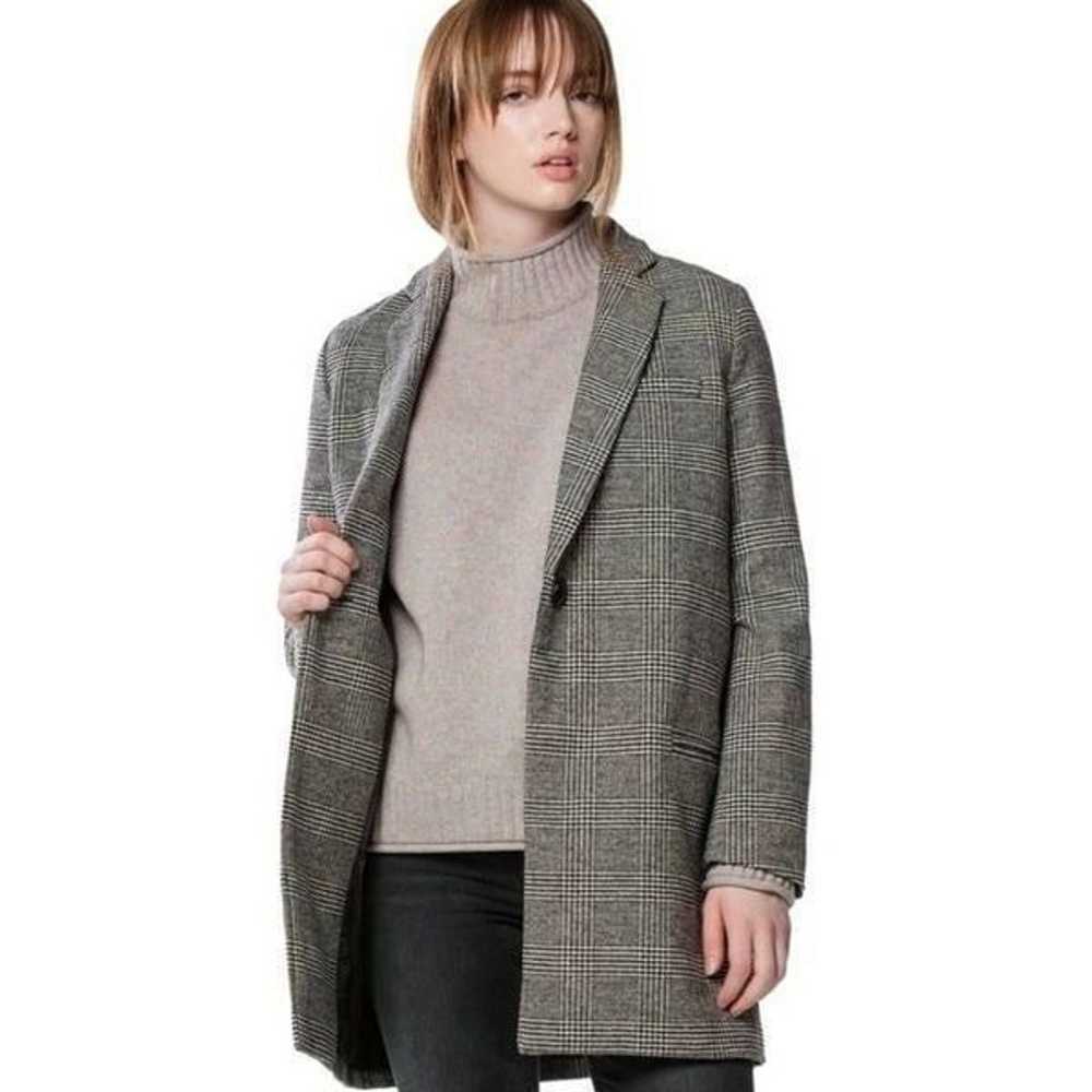 Levi's Women's Wool Blend Plaid Jacket Coat Size … - image 2