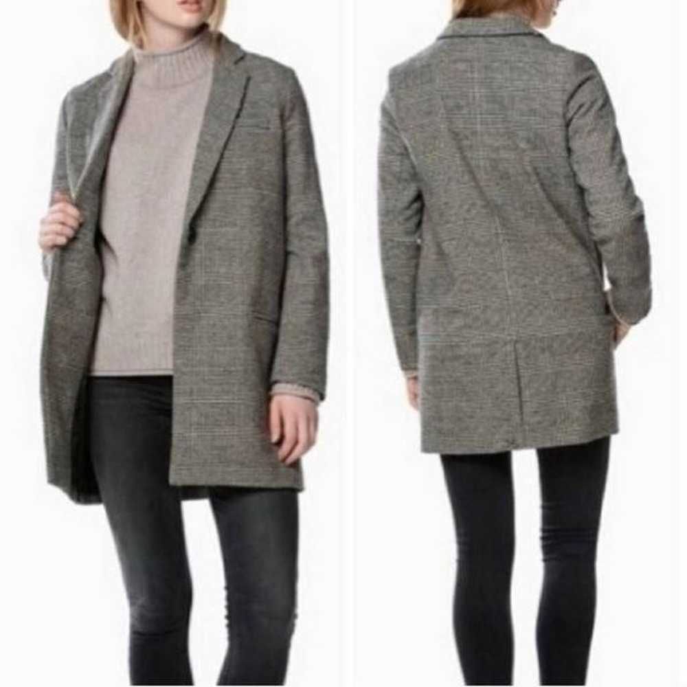 Levi's Women's Wool Blend Plaid Jacket Coat Size … - image 3