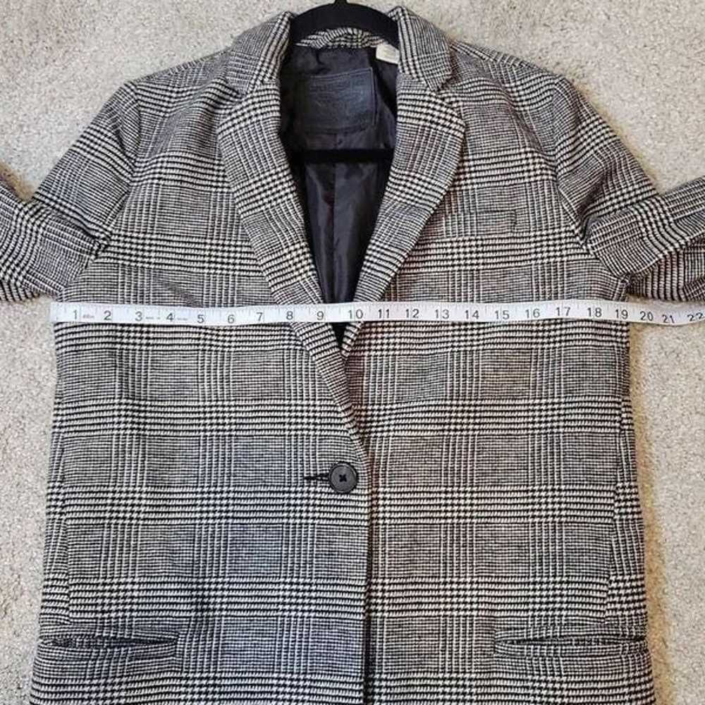 Levi's Women's Wool Blend Plaid Jacket Coat Size … - image 9