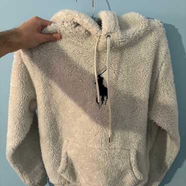 Polo Ralph Lauren women’s Sherpa hoodie size xs - image 1