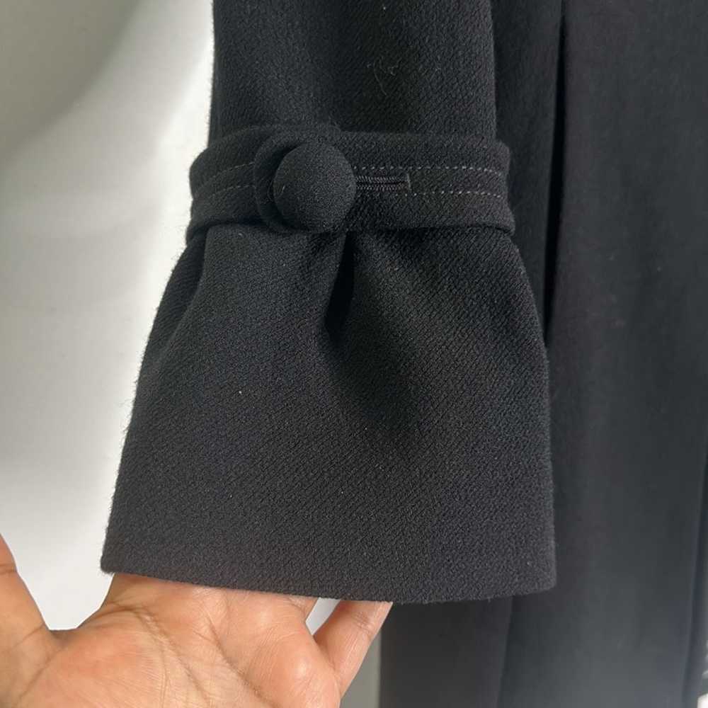 J crew wool black coat size 2 - image 12