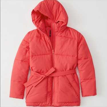 Abercrombie and Fitch Belted Puffer