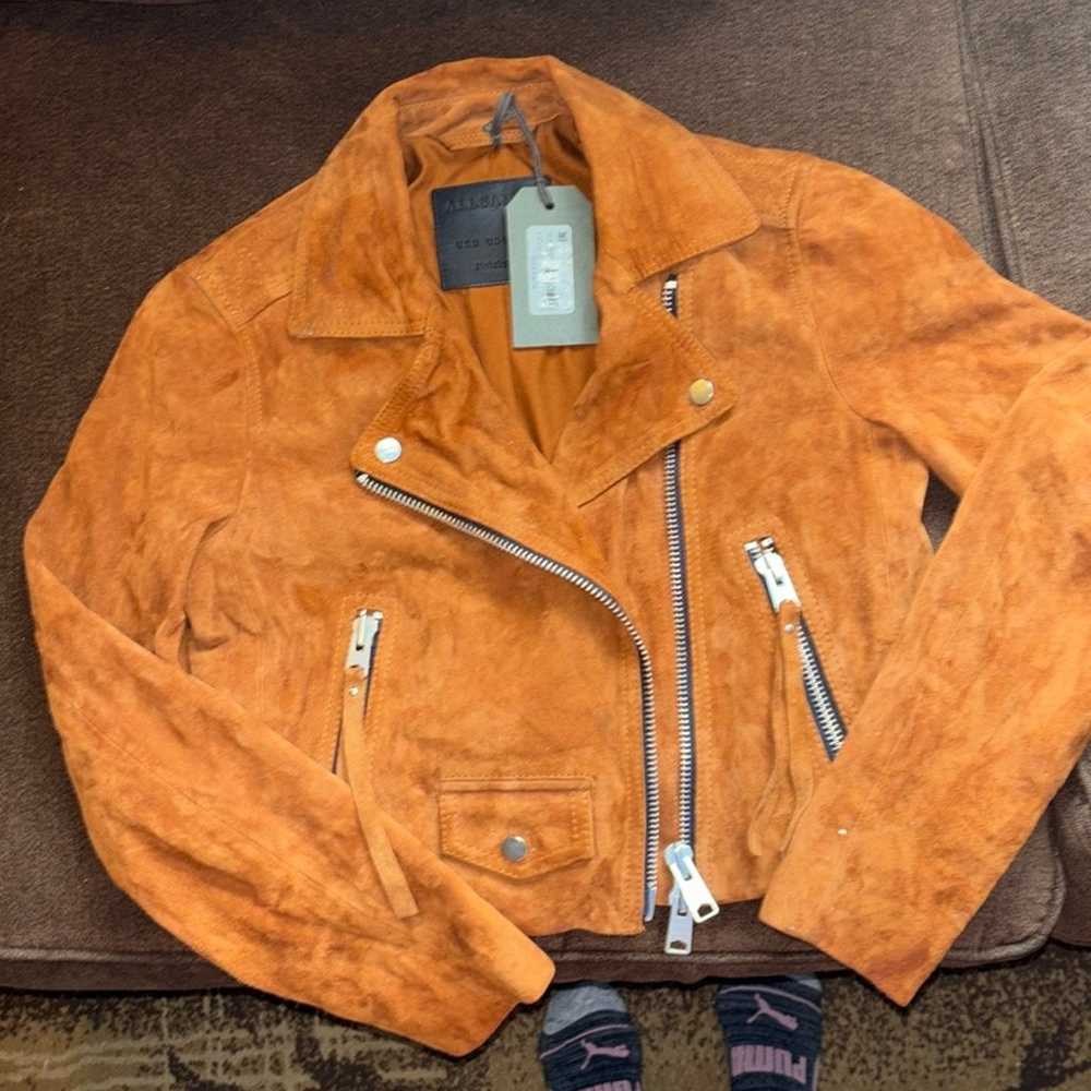 ALLSAINTS Suede Biker jacket - image 3