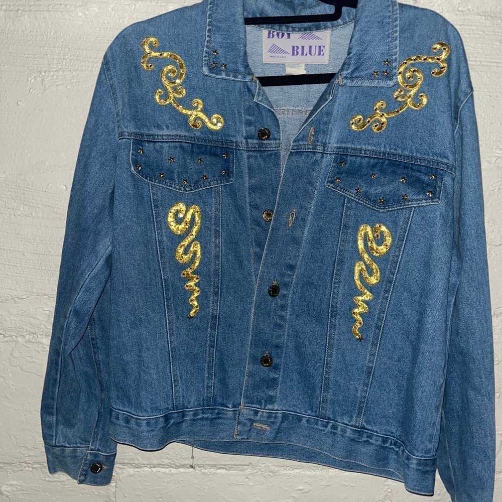 80’s Boy Blue Brand Jean Jacket - image 1