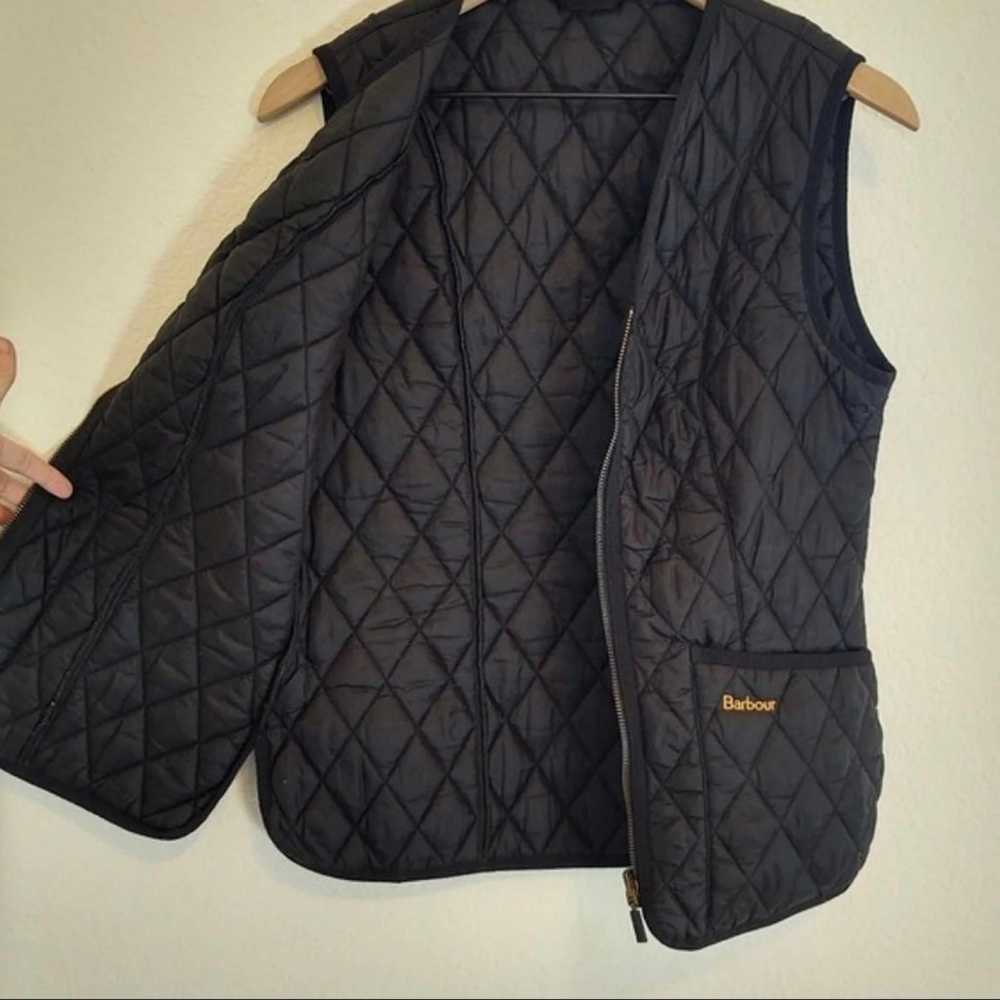 Barbour Betty Interactive Liner Vest Size 4 - image 3