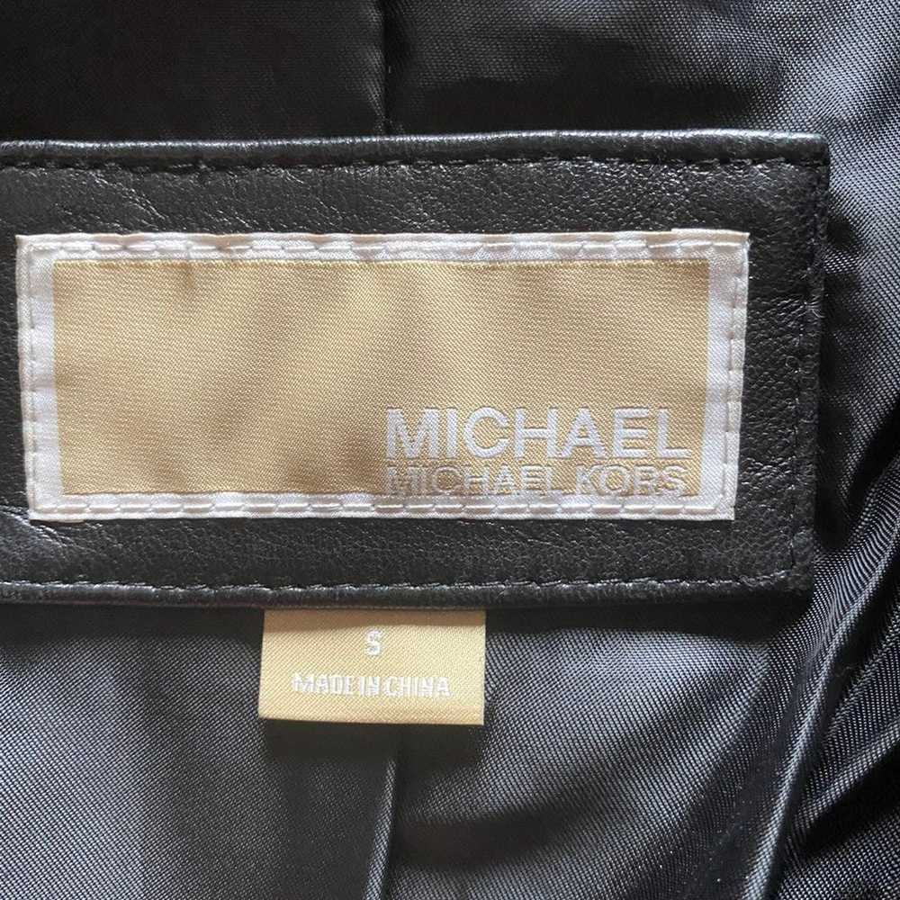 Michael Kors Leather Jacket - image 3