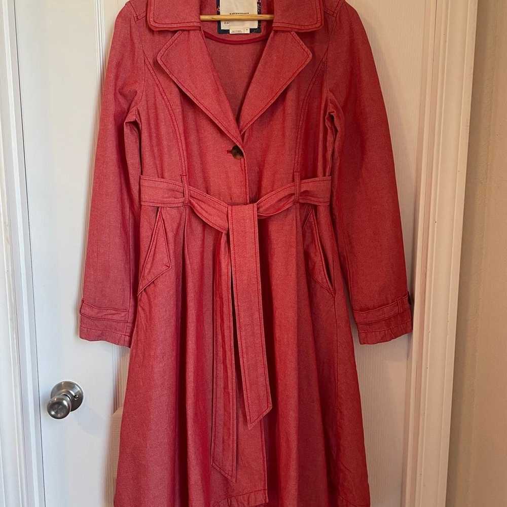 Anthropologie Elle trench coat size SMALL - image 6