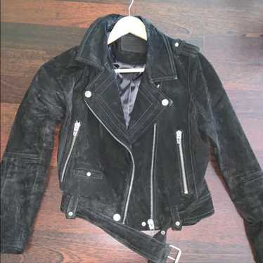 Blank NYC black suede jacket