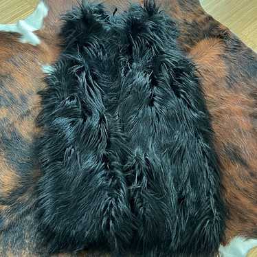 Pinko Shaggy Fur Vest