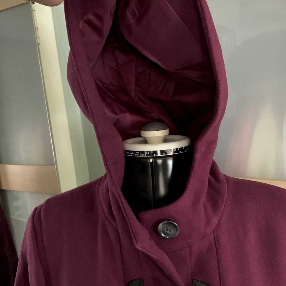VTG, Harve Benard Wool Hooded Toggle Jacket, 8 - image 4