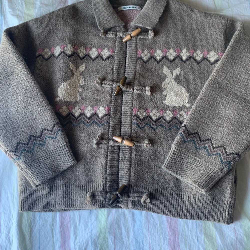 Knit Duffle Jacket - image 1