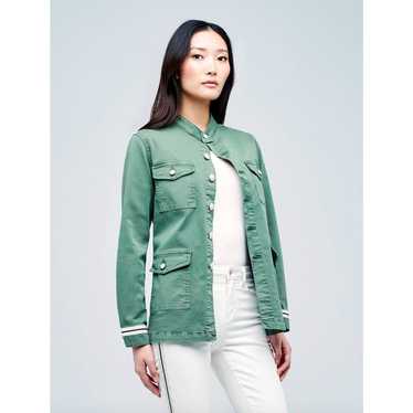 L'AGENCE Women's Elaina Utility Jacket Military Gr