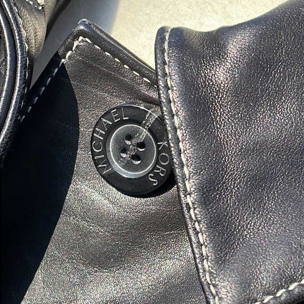 Michael Kors Leather Blazer - image 4