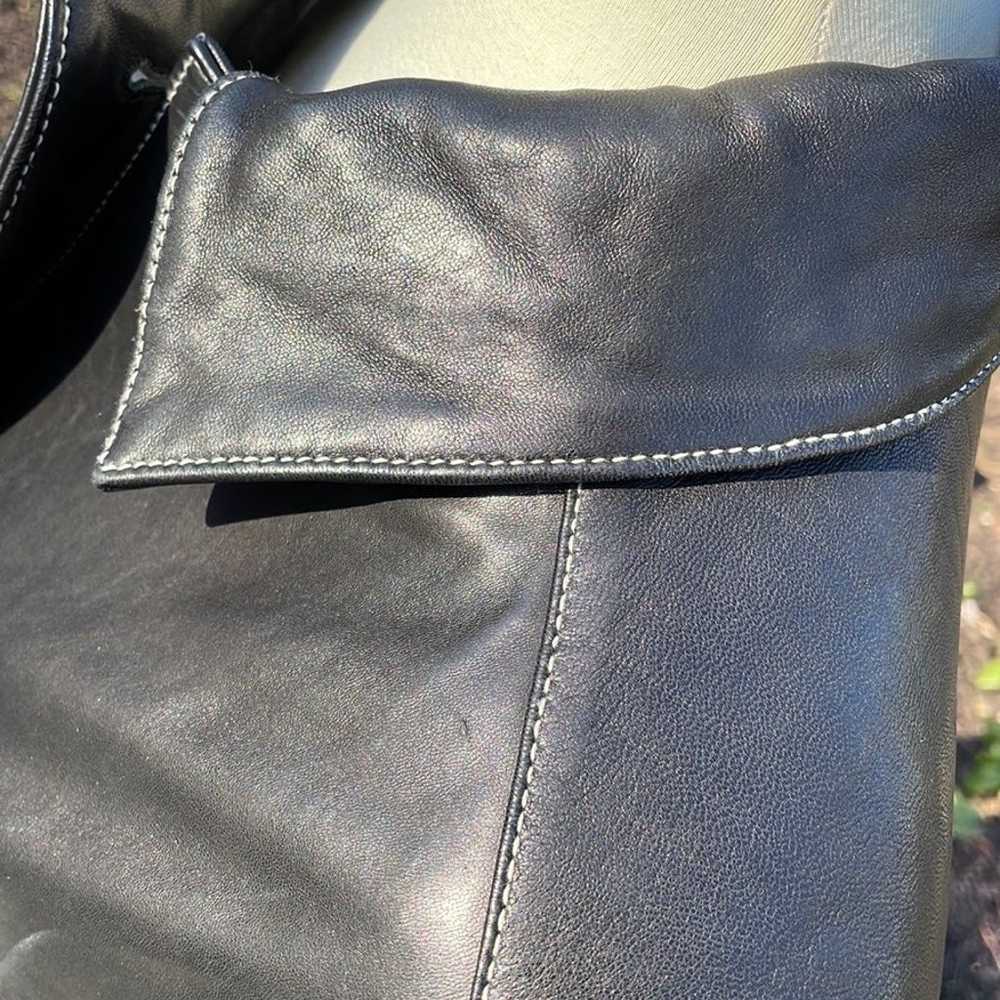 Michael Kors Leather Blazer - image 7