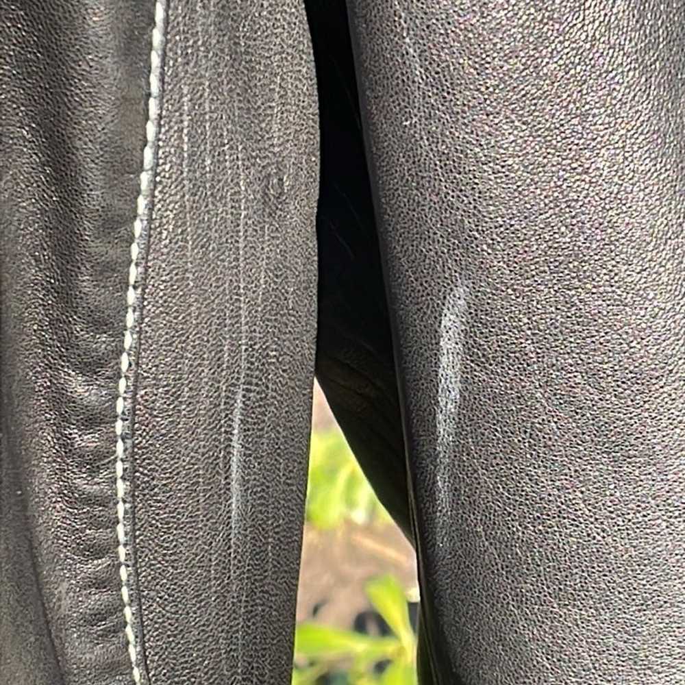 Michael Kors Leather Blazer - image 9