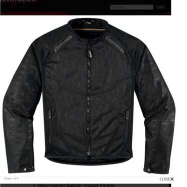 Icon anthem womens medium Mesh motorcycle jacket - image 1