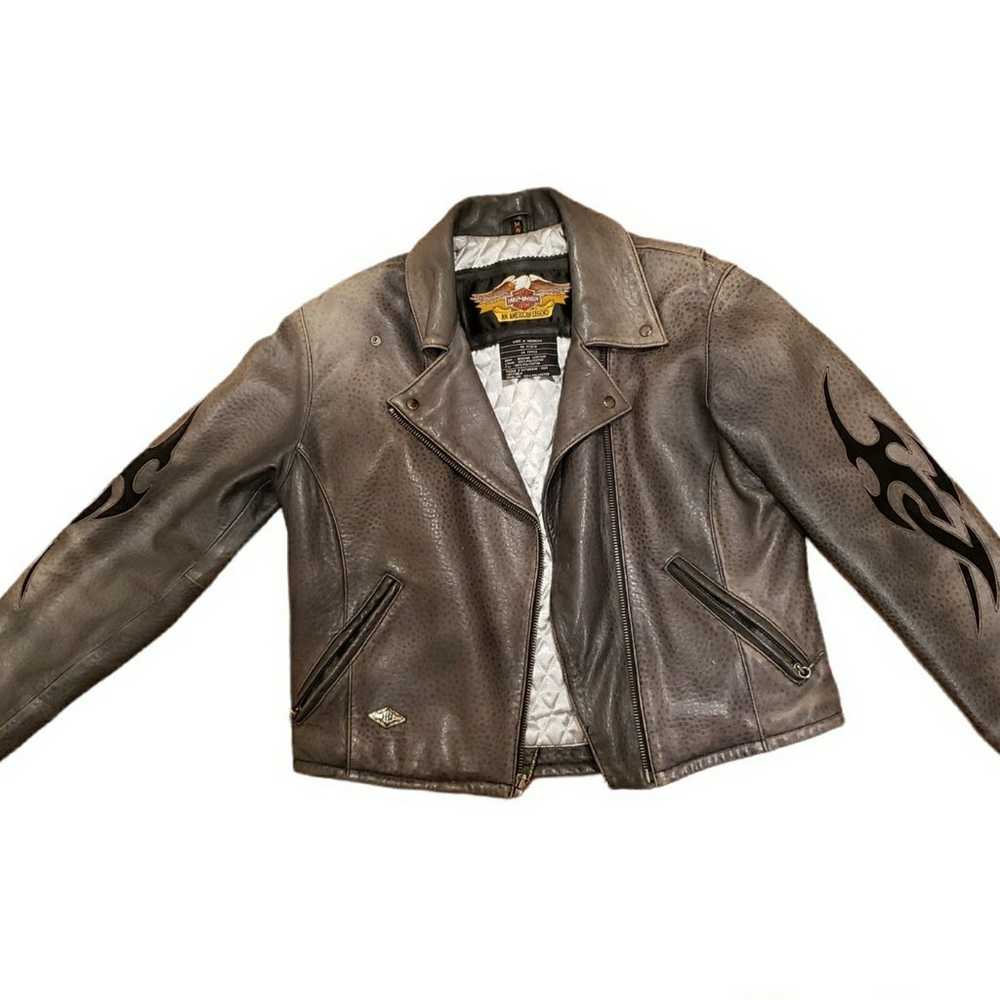 Harley Davidson Womens Leather Jacket - image 1