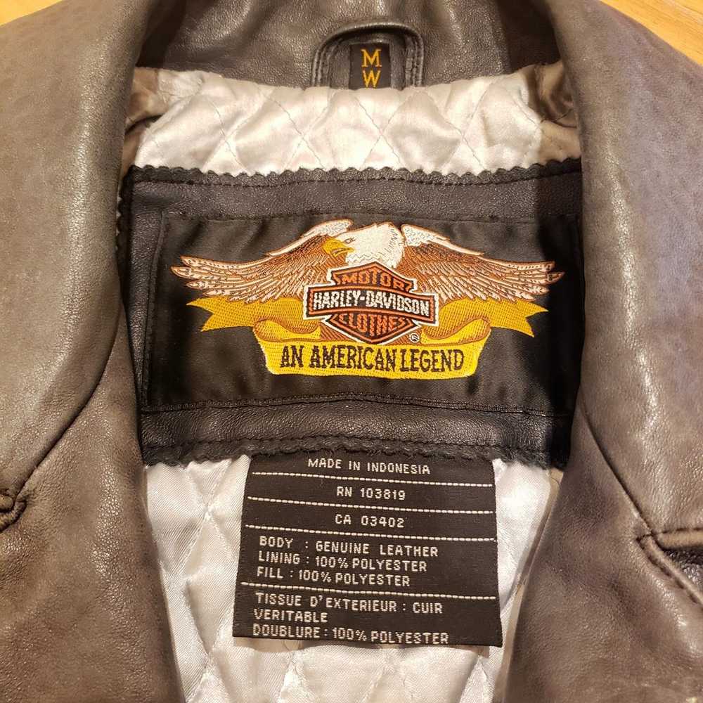 Harley Davidson Womens Leather Jacket - image 6