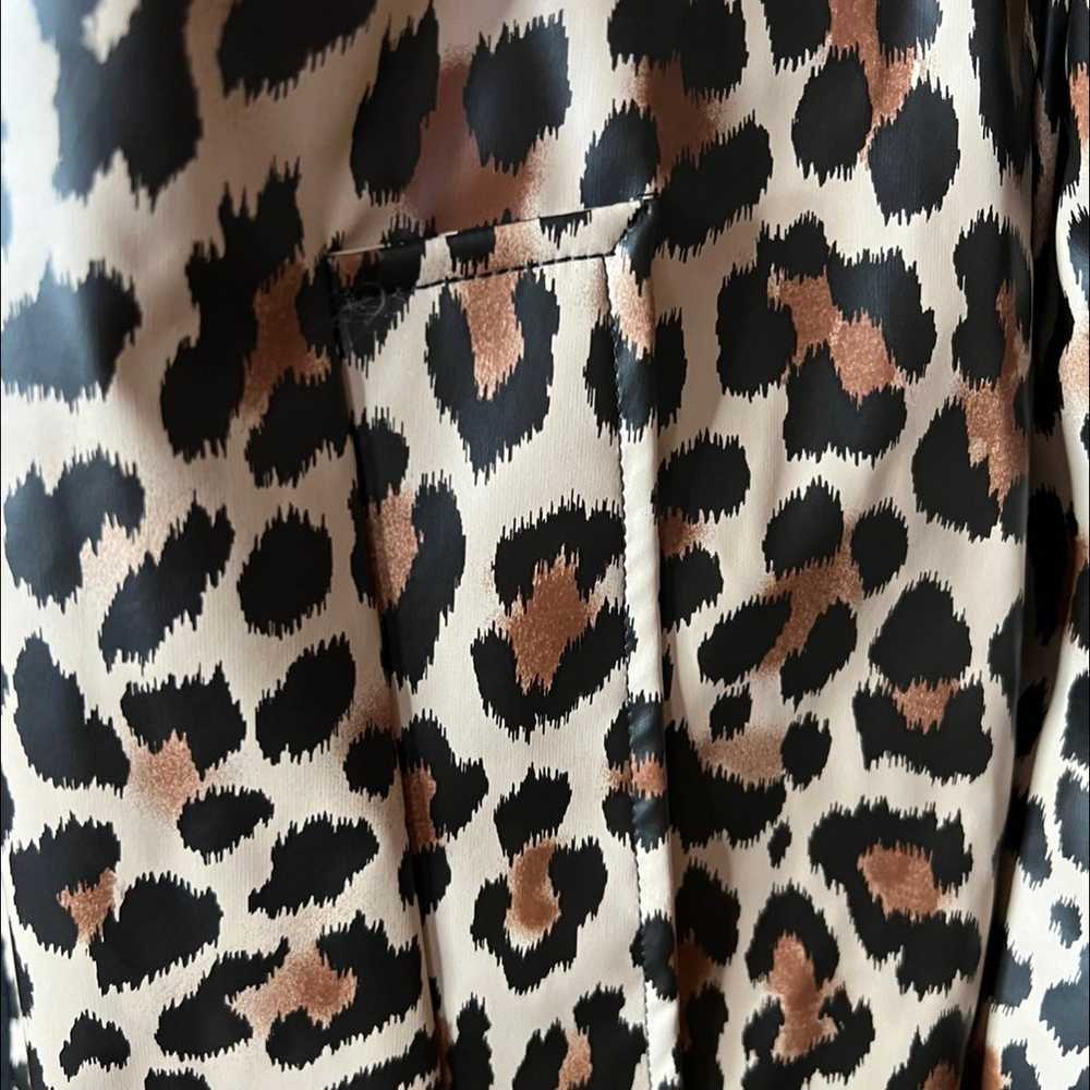 Kate Spade Leopard rain coat - image 3