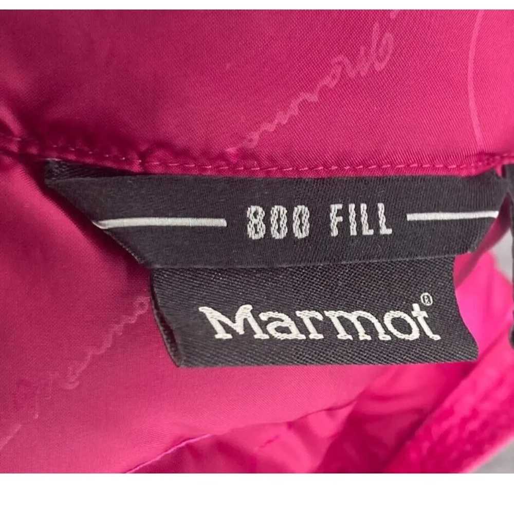 Marmot 800 down feather vest - image 3