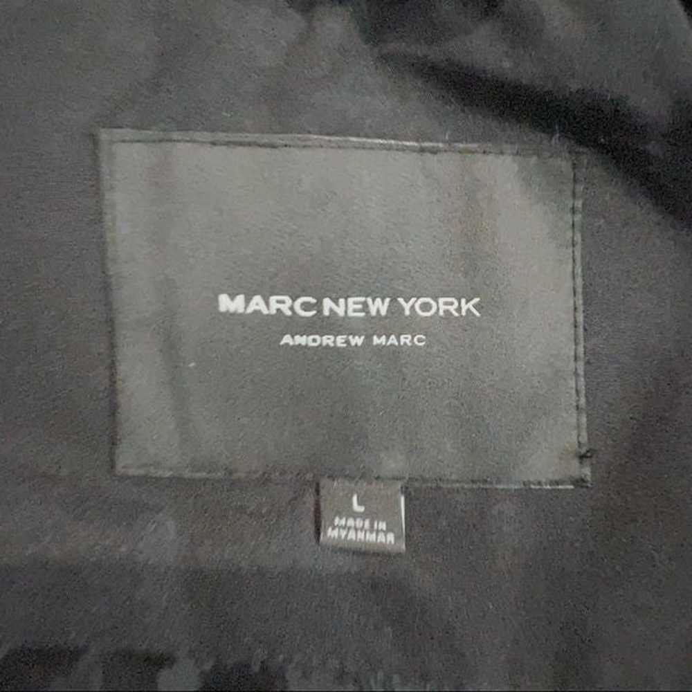 Marc New York Black Vegan Fur Hood Winter Parka - image 2