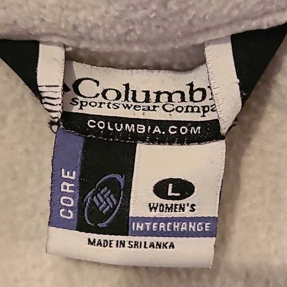 Columbia womens purple and white interchange core… - image 4