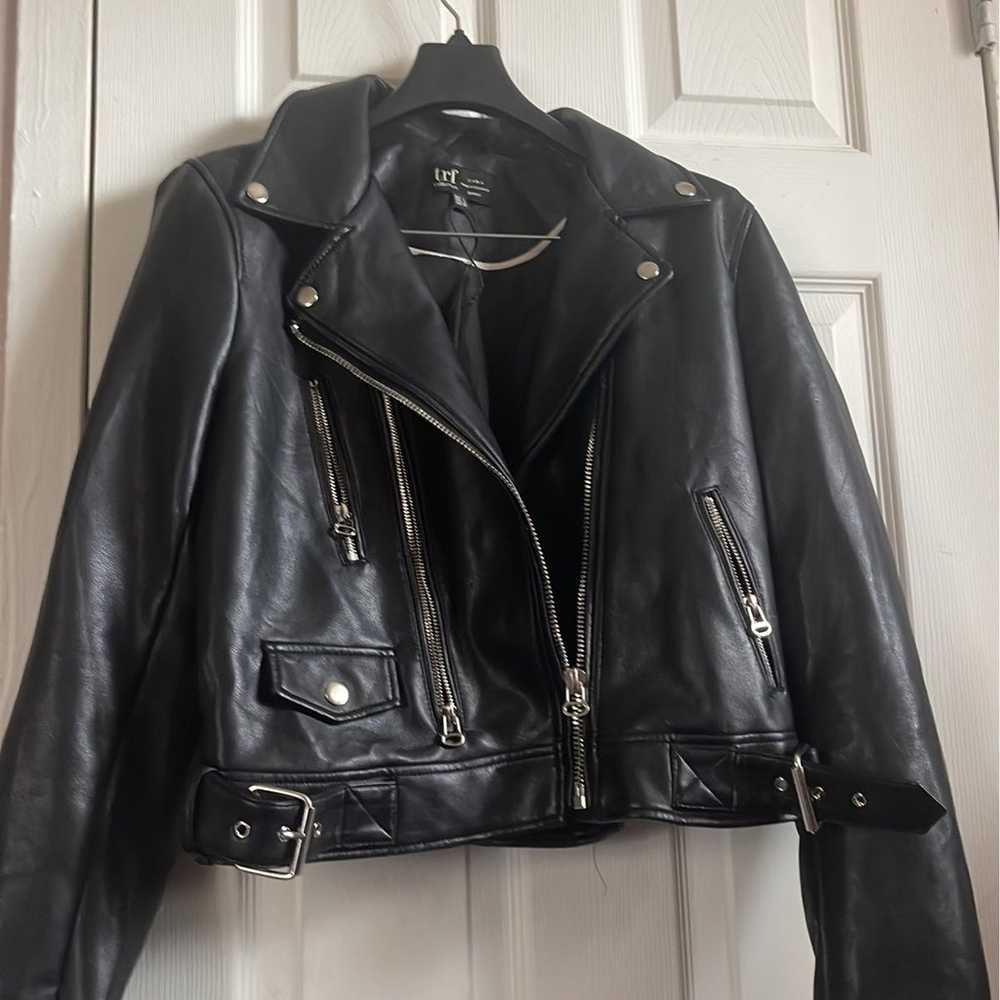 Faux Leather Jacket Zara - image 1